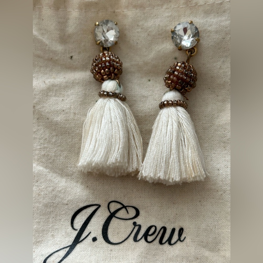 J.crew tassel earring
